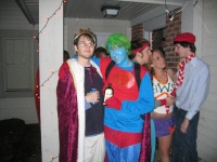 Halloween 016 King Googus XIV and Captain Planet